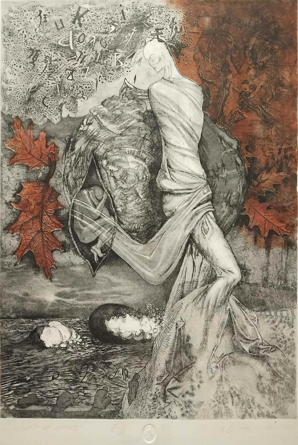 graphic art etching